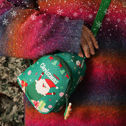 Christmas gifts Aussie Christmas Sling Bag -Santa-Themed, Adjustable & Compact for Festive Gifting & Styling(red).