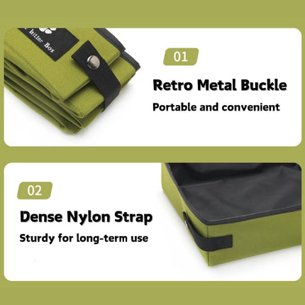 Portable Foldable Cat Litter Box – Waterproof, Leak-Proof Travel Cat Toilet with Large Opening, Ideal for Camping, Hotel Stays, Road Trips (Green).