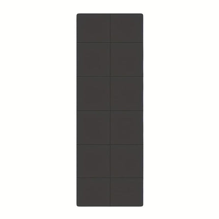 Portable Foldable Yoga Mat – Dual-Sided Non-Slip TPE Exercise Mat for Yoga, Pilates, Kids Nap & Travel (Black) | Other Colors Available in Store
