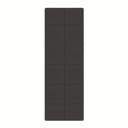 Portable Foldable Yoga Mat – Dual-Sided Non-Slip TPE Exercise Mat for Yoga, Pilates, Kids Nap & Travel (Black) | Other Colors Available in Store.