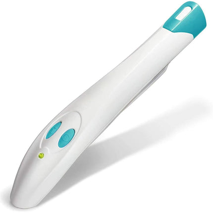 Portable Anti-Itch Pen for Bug Bites – Electronic Relief Device for Mosquito, Bee, Spider & Ant Stings, Chemical-Free Pain Relief, Instant Soothing (White).