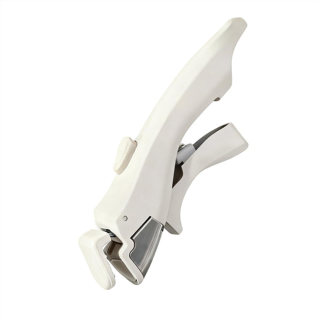 Removable Pot Handle with Quick-Release Clip – Universal Kitchen Cookware Handle Replacement for Pans and Pots (White).