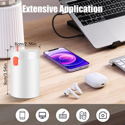 20-in-1 Multi-Function Electronics Cleaning Kit – Portable Keyboard, Earphone, Camera & Screen Cleaner Set with Brush, Spray Bottle & Tools (White).