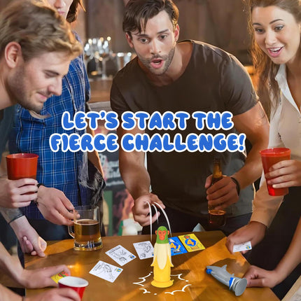 Banana Monkey vs Sharkman Flip Game – Fun Toss & Flip Challenge for Family, Party & Group Play | Other Action Games Available In-Store.