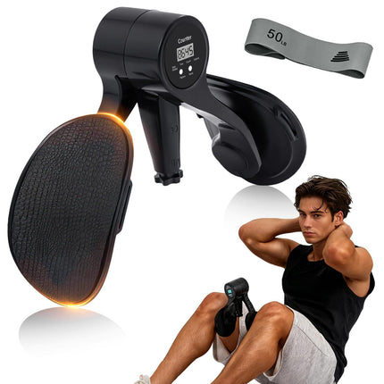 Smart Thigh Trainer with LED Display – 12-80lb Adjustable Resistance, 360° Rotation Kegel Exercise Equipment for Men & Women (Black) | Other Colors Available in Store.