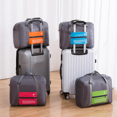 Compact Foldable Travel Duffel Bag – Lightweight Carry-On for Weekend Trips, Overnight & Gym Use (Green) | Other Colors Available In-Store.