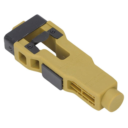 Green Door Latch Mortise Tool – Professional Stainless Steel & ABS Installation Kit for 1-3/4" or 1-3/8" Doors | Accurate Cutting Template with Anti-Slip Handle.