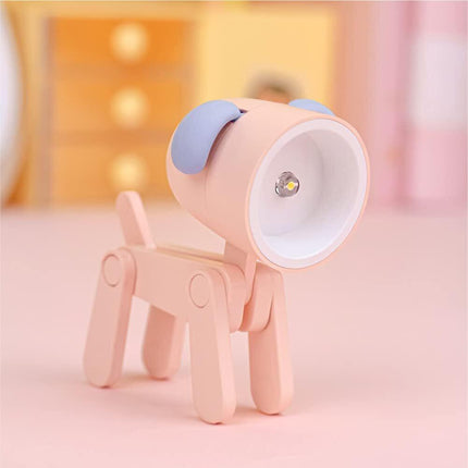 Bendable Animal Night Light 3-Pack – Mini LED Desk Lamp with Warm White Glow | Choose Your Color | Posable Joints for Kids, Students, Bedside & Gifts（white）| Please choose 3 items to complete your purchase.