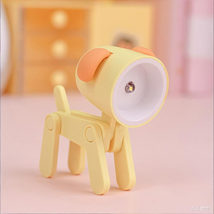 Bendable Animal Night Light 3-Pack – Mini LED Desk Lamp with Warm White Glow | Choose Your Color | Posable Joints for Kids, Students, Bedside & Gifts（white）| Please choose 3 items to complete your purchase.