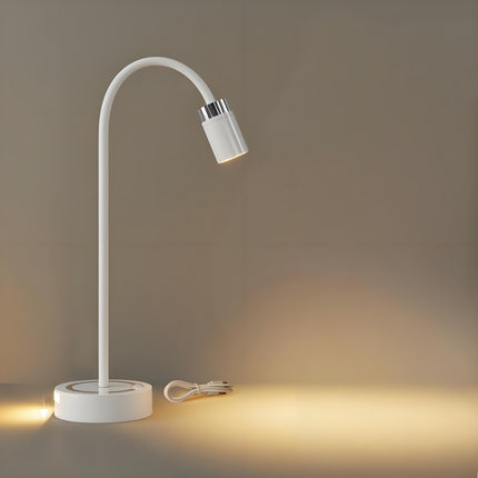 Rechargeable Motion Sensor Night Light – DIY Silicone Hose Lamp for Bedroom & Desk (White) | Other Colors Available in Store.