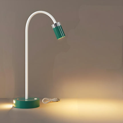 Rechargeable Motion Sensor Night Light – DIY Silicone Hose Lamp for Bedroom & Desk (Green) | Other Colors Available in Store.