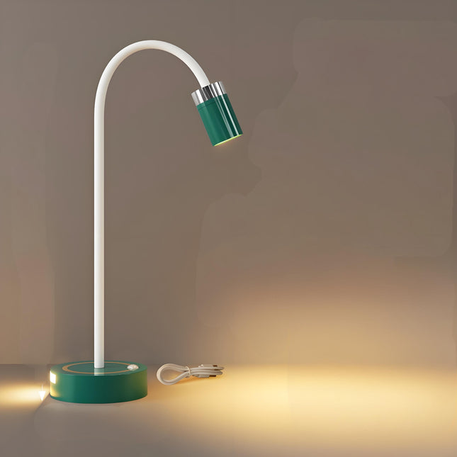 Rechargeable Motion Sensor Night Light – DIY Silicone Hose Lamp for Bedroom & Desk (Green) | Other Colors Available in Store.