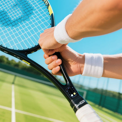 Tennis Racket Scorekeeper 2-Pack in Black – Dual Portable Score Trackers for Points, Games & Sets | Other Colours Available In-Store.