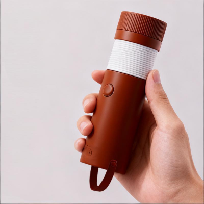 Foldable Outdoor Camping Light with Dual Brightness Modes – Rechargeable Red LED Tent Lamp, IP65 Waterproof, Magnetic Base & Adjustable Neck for Hiking and Emergency Use (Red).