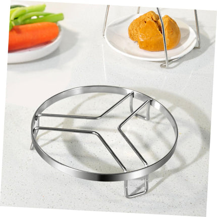 316 Stainless Steel Steam Rack for Cooking – Adjustable Kitchen Pot Stand with Heat-Resistant Design, Multi-Functional Steamer Base for Pots and Dishes (S,15cm).
