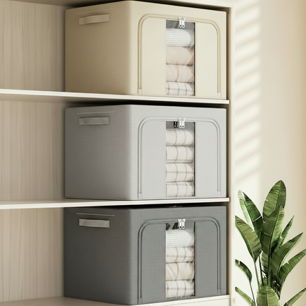 Refined Organization: The Artistry of Minimalist Storage.