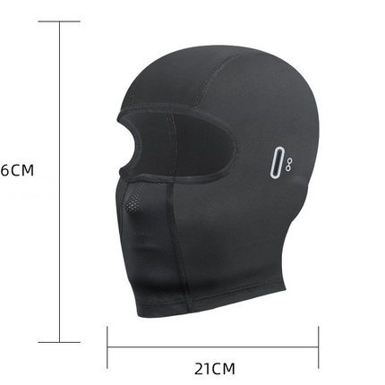 Christmas gift -Premium Cycling UV Protection Head Cover - Full-Face Shield for Sun Safety（black）.
