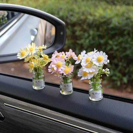 Daisy Car Dashboard Decorations: Cute Aesthetic Interior Accessories for Australian Women’s Cars.