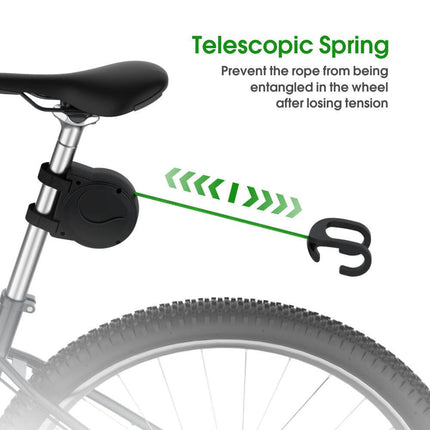 Elastic Parent-Child Bicycle Traction Rope: 2.5m, 200kg Load, For Shared Mountain & Leisure Rides in Australia.