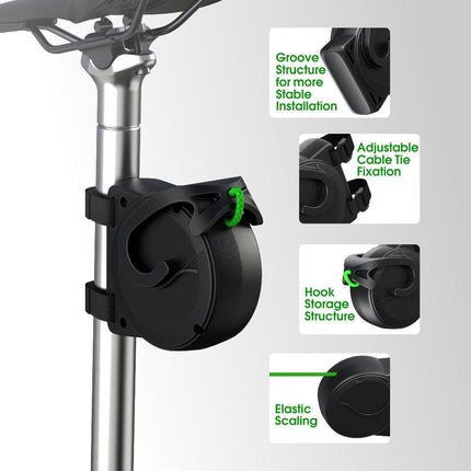 Elastic Parent-Child Bicycle Traction Rope: 2.5m, 200kg Load, For Shared Mountain & Leisure Rides in Australia.