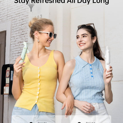 Handheld Mini Fan (White), 3-in-1 USB Rechargeable Portable Fan with Power Bank & Flashlight, Pocket Design for Travel & Summer.