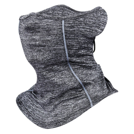 Christmas gift-Premium Ice Silk Neck Scarf Mask - Summer Cooling Essential - Breathable UV Protection - Reflective Design - Beat the Heat Comfortably（grey）.