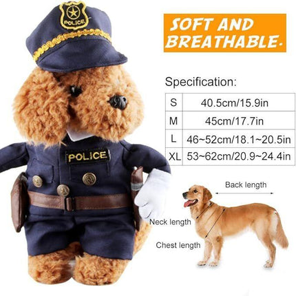 pet products Pet Cosplay Outfit, Funny Dog Cat Party Costume Puppy Uniform Pet Cosplay Clothes for Halloween Christmas Theme Party.