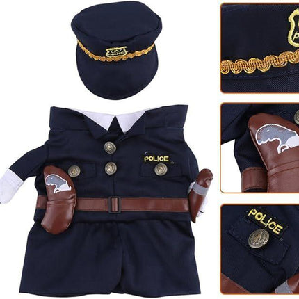pet products Pet Cosplay Outfit, Funny Dog Cat Party Costume Puppy Uniform Pet Cosplay Clothes for Halloween Christmas Theme Party.