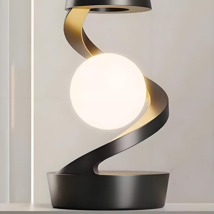 Rotating Levitating Night Light with RGB Colors & Wireless Charging: 1-Second Palm-Activated Spin, Motion-Sensing – Futuristic Lighting for Australian Bedrooms & Offices.