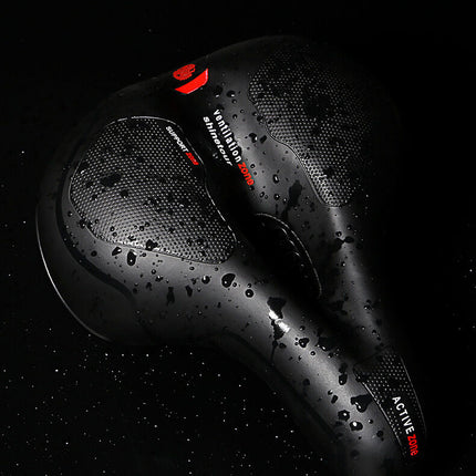Silicone Bike Saddle with Hollow Ventilation: 21×25×11cm, 680g, Comfort & Shock Absorption for Aussie Cyclists.