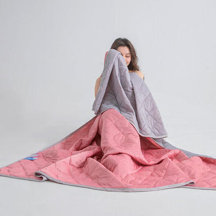 Christmas gifts for loved ones Aussie Summer Cooling Quilt – 4 Sizes, Breathable, Lightweight & Skin-Friendly for Refreshing Sleep All Season(bean paste red,150cm*200cm).