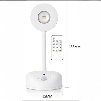 Wireless Smart LED Wall Light: Rechargeable, Motion-Sensor & Remote-Controlled, No-Drill Mount for Home Decor & Task Lighting.
