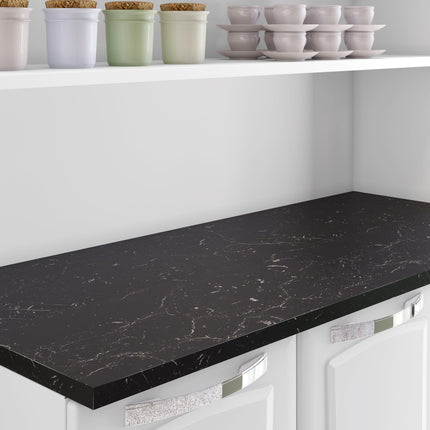 Free Standing Steel Kitchen Cabinet/Cupboard with Countertop Storage - Pratika White Flatpack DIY.