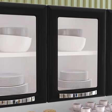 Free Standing Steel Kitchen Cabinet/Cupboard with Countertop Storage - Pratika White Flatpack DIY.