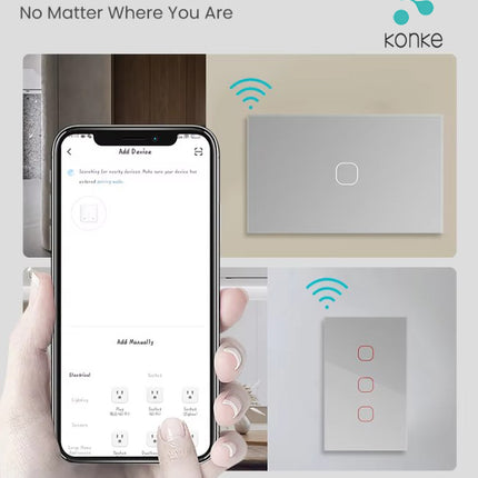 Smart Touch Light Switch 1Ch.