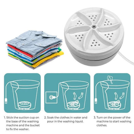 Mini Washing Machine.