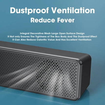NNEOBA PC Soundbar Wired Speaker.