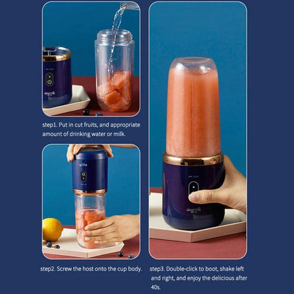 Portable Electric Fruit Juice Blender.