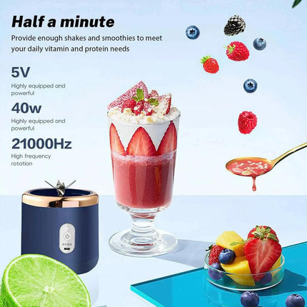 Portable Electric Fruit Juice Blender.