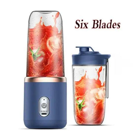 Portable Electric Fruit Juice Blender.