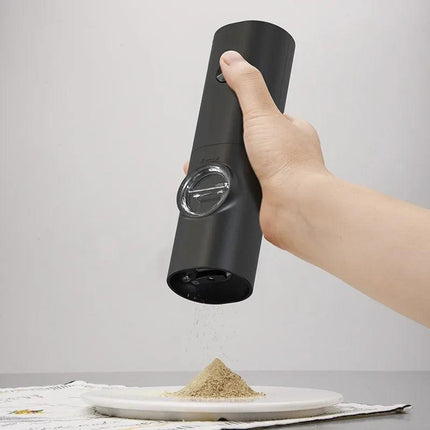 NNEOBA Electric Automatic Pepper and Salt Grinder with LED Light(1pc).