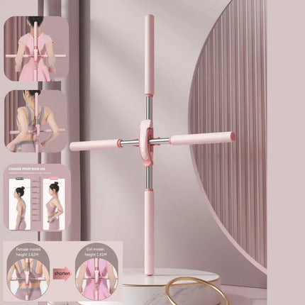 Yoga Stick Hunchback Corrector 80Cm Adjustable.