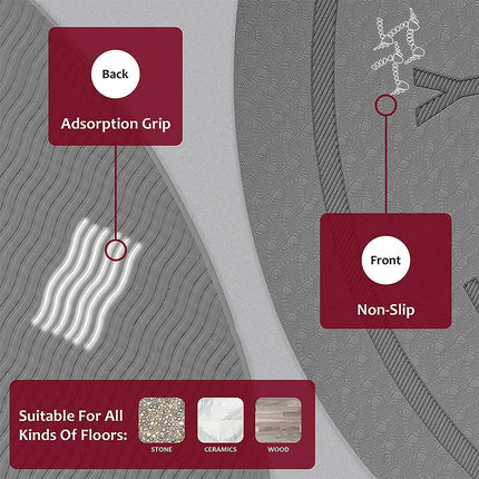 High-Density Anti-Noise Jump Rope Mat.