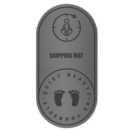 High-Density Anti-Noise Jump Rope Mat.