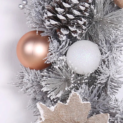 Pine Cone Christmas Wreath Home Decoration.