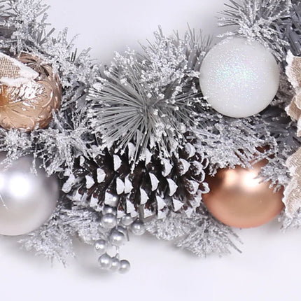 Pine Cone Christmas Wreath Home Decoration.