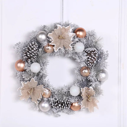 Pine Cone Christmas Wreath Home Decoration.