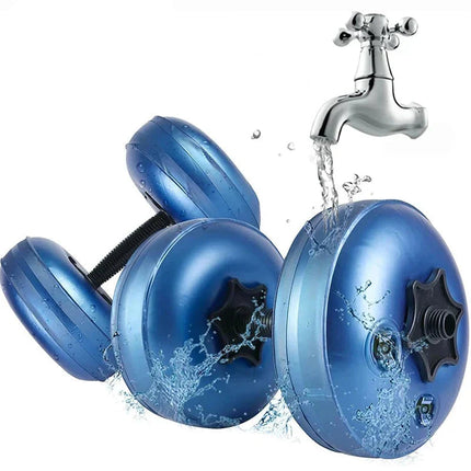 Adjustable Water-Filled Dumbbell Set.