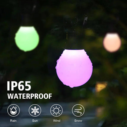 Bluetooth Colorful G40 Led Bulb String Lights.