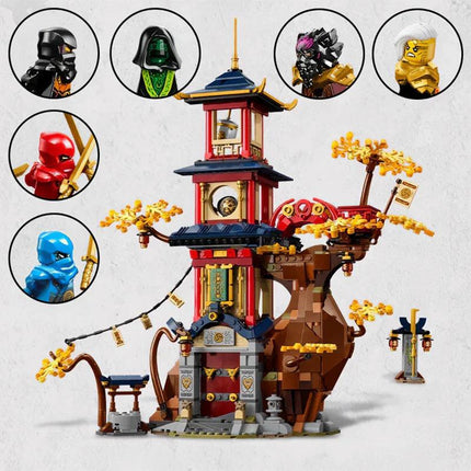 Dragon Energy Temple Building Blocks Model Set.